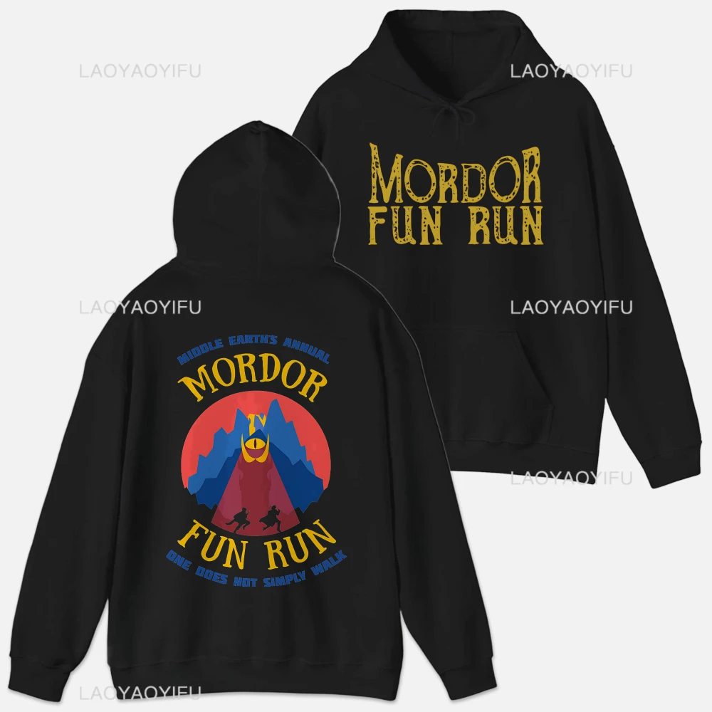 Funny Streetwear Hoodie Clothes Middle Earth's Annual Mordor Fun Run Tops Men Long Sleeve Graphic Sweatshirt Clothing Autumn
Funny Streetwear Hoodie Clothes Middle Earth's Annual Mordor Fun Run Tops Men Long Sleeve Graphic Sweatshirt Clothing Autumn