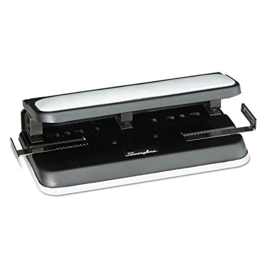 2-7 Hole Punch Adjustable Heavy Duty Hole Puncher Easy Touch 32 Sheet Punch Ccity Black/Gray 74300
2-7 Hole Punch Adjustable Heavy Duty Hole Puncher Easy Touch 32 Sheet Punch Ccity Black/Gray 74300