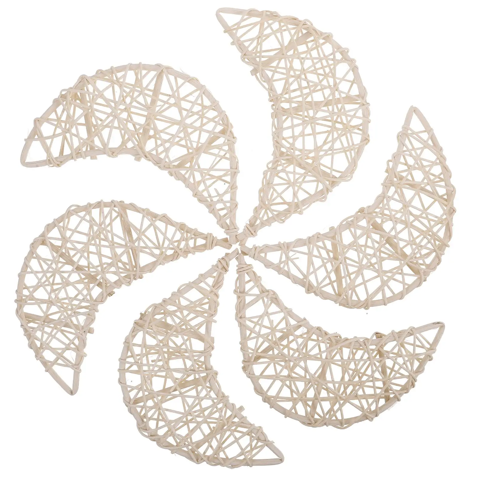 6pcs Rattan Moon Shape Hanging Decor Scene Layout Props Rattan-Woven Pendants Photography Props Moon Shape Ornament Woven Craft
6pcs Rattan Moon Shape Hanging Decor Scene Layout Props Rattan-Woven Pendants Photography Props Moon Shape Ornament Woven Craft
