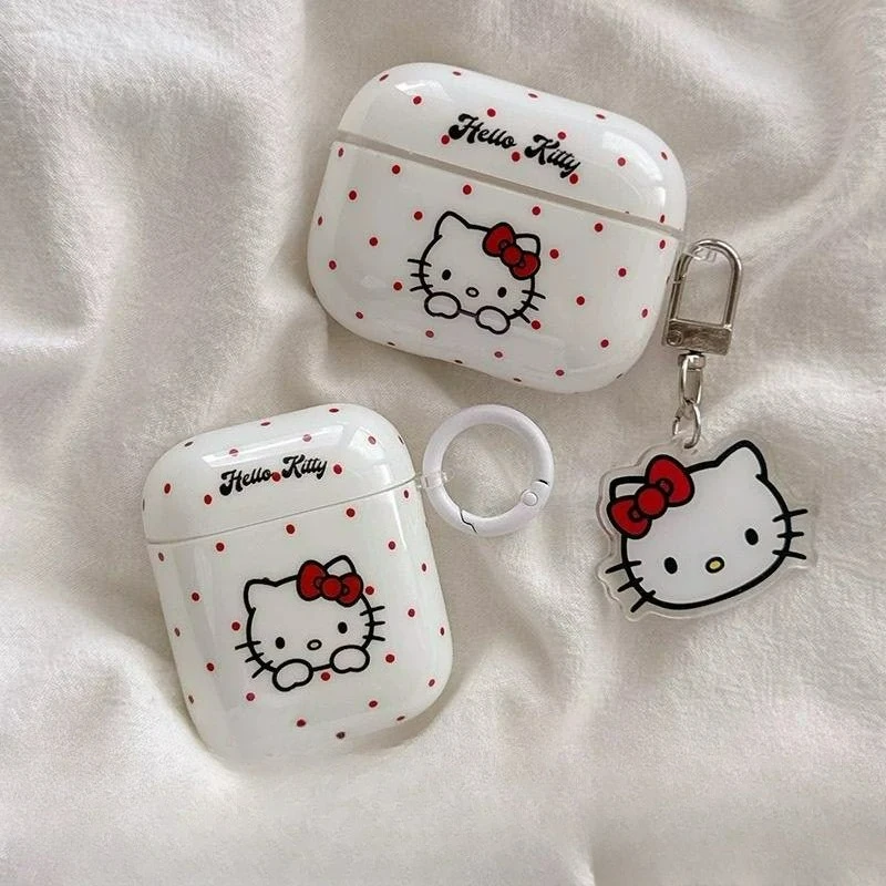 Cartoon White KT Earphone Cover Case for Airpods 4 3 2 1 Pro 2 Pro 3 Bluetooth Earbuds Charging Protective Sleeve Accessories
Cartoon White KT Earphone Cover Case for Airpods 4 3 2 1 Pro 2 Pro 3 Bluetooth Earbuds Charging Protective Sleeve Accessories