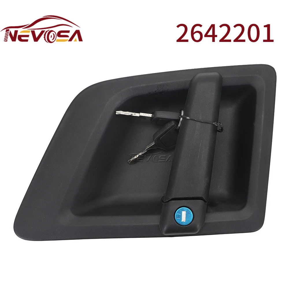 Внешняя ручка двери слева для грузовиков Scania L P R 2642201 2559129 2559132 2559131 2559144
Внешняя ручка двери слева для грузовиков Scania L P R 2642201 2559129 2559132 2559131 2559144