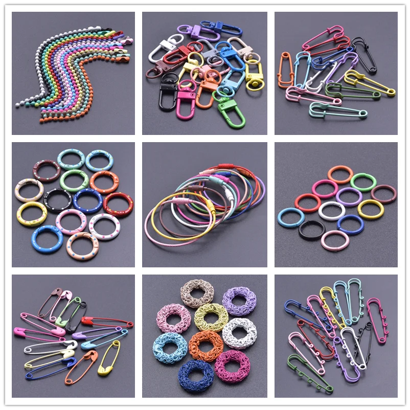 10-20pcs Colorful Mixed Ball Bead Chain/With Ring Safety Brooch/Lobster Clasp/Pin/Keychain Jewelry Making Accessories Supplies
10-20pcs Colorful Mixed Ball Bead Chain/With Ring Safety Brooch/Lobster Clasp/Pin/Keychain Jewelry Making Accessories Supplies