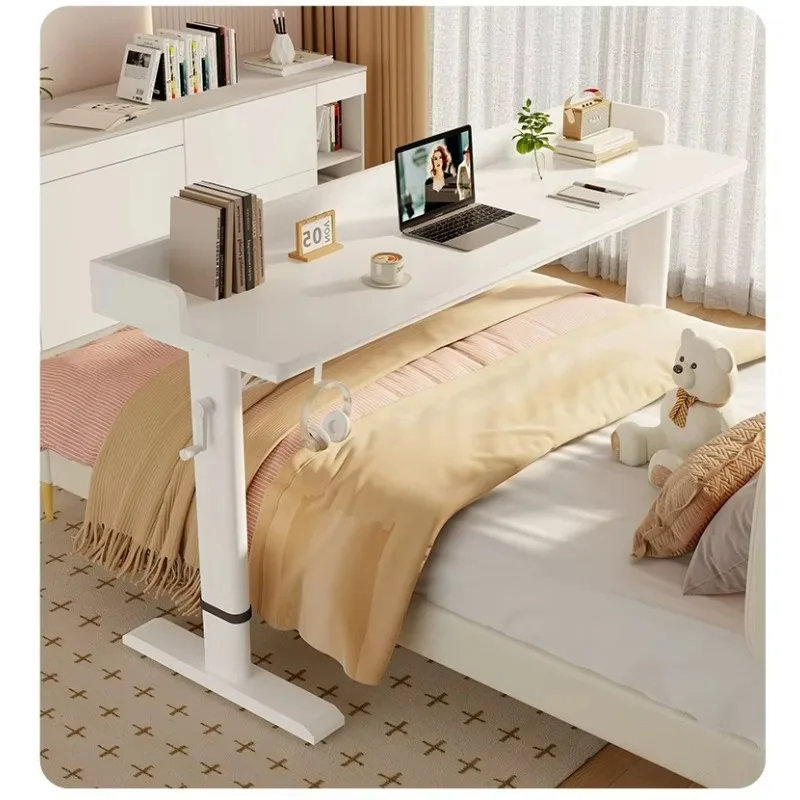 Adjustable Overbed Laptop Desk with Wheels | Bedroom Furniture Rolling Computer Table | Hand Crank Solid Wood Desk
Adjustable Overbed Laptop Desk with Wheels | Bedroom Furniture Rolling Computer Table | Hand Crank Solid Wood Desk