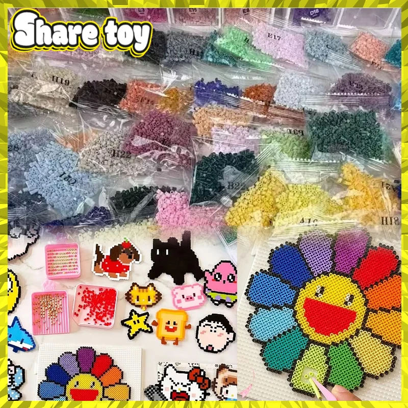Perler Beads Fuse Beads Fusion 2.6mm Pindou DIY material bag Holiday Gifts Hama Beads Handicraft Handmake keychain Craft Beads
Perler Beads Fuse Beads Fusion 2.6mm Pindou DIY material bag Holiday Gifts Hama Beads Handicraft Handmake keychain Craft Beads