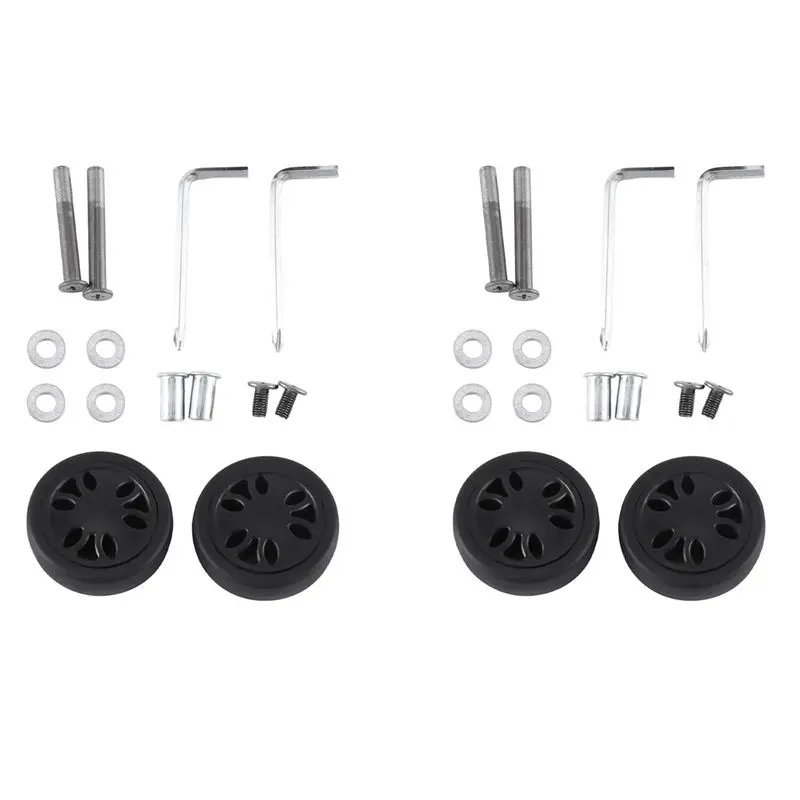 NEW-2Set 50X15mm Luggage Wheels Wear Resistant PU Caster Suitcase Replacement Wheels Luggage Wheel Universal 6Mm 8Mm
NEW-2Set 50X15mm Luggage Wheels Wear Resistant PU Caster Suitcase Replacement Wheels Luggage Wheel Universal 6Mm 8Mm