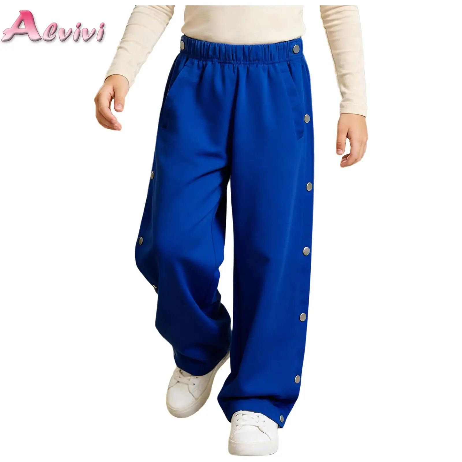 Unisex Kids Boys Girls Special Needs Adaptive Clothing Tear-Away Side Press Button Pants Elastic Waist Straight-Leg Sweatpants
Unisex Kids Boys Girls Special Needs Adaptive Clothing Tear-Away Side Press Button Pants Elastic Waist Straight-Leg Sweatpants