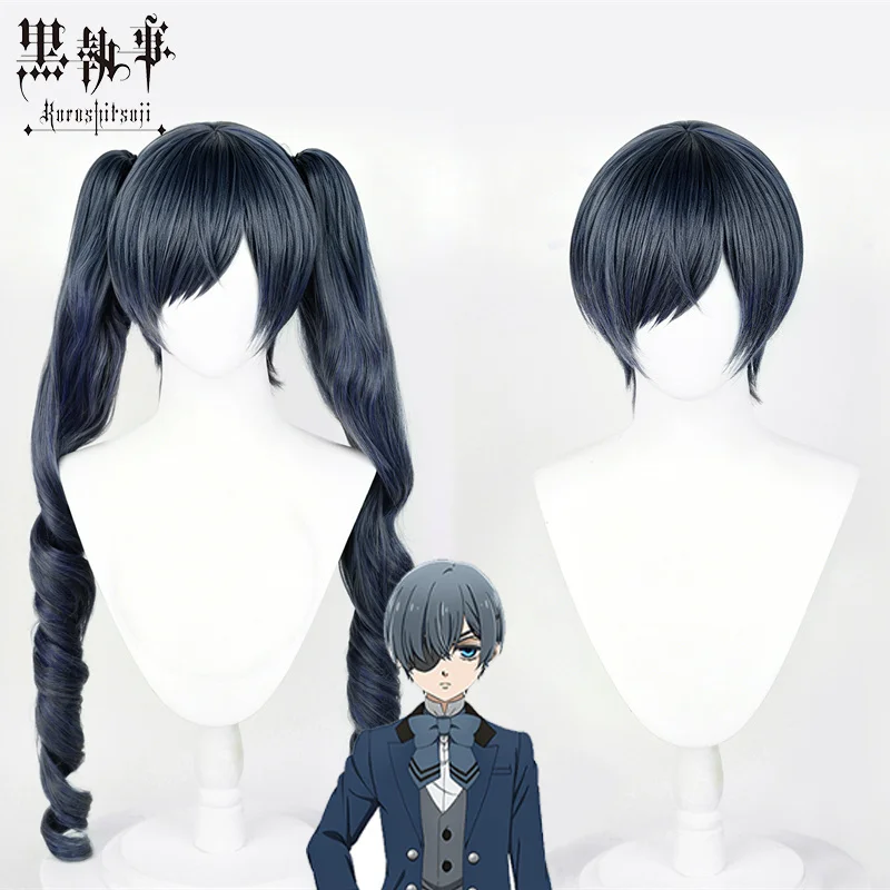 Anime Black Butler Ciel Maid Adult Cosplay Wig Black Long Hair Short Wig Men Women Daily Halloween Party Play Role Carnival Prop
Anime Black Butler Ciel Maid Adult Cosplay Wig Black Long Hair Short Wig Men Women Daily Halloween Party Play Role Carnival Prop