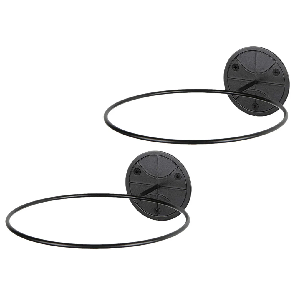 2 Pcs Ball Rack Storage Wall-mounted Basketball Decor Iron Exercise Holder Football Holders for Display
2 Pcs Ball Rack Storage Wall-mounted Basketball Decor Iron Exercise Holder Football Holders for Display