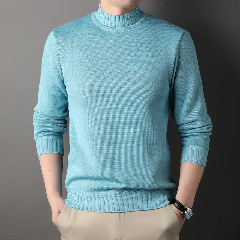 Plus Size 4XL Mock Neck Solid Sweater Men Autumn Winter Korean Harajuku Mens Kniited Pullovers Fashion Vintage Jersey Jumper Man
Plus Size 4XL Mock Neck Solid Sweater Men Autumn Winter Korean Harajuku Mens Kniited Pullovers Fashion Vintage Jersey Jumper Man