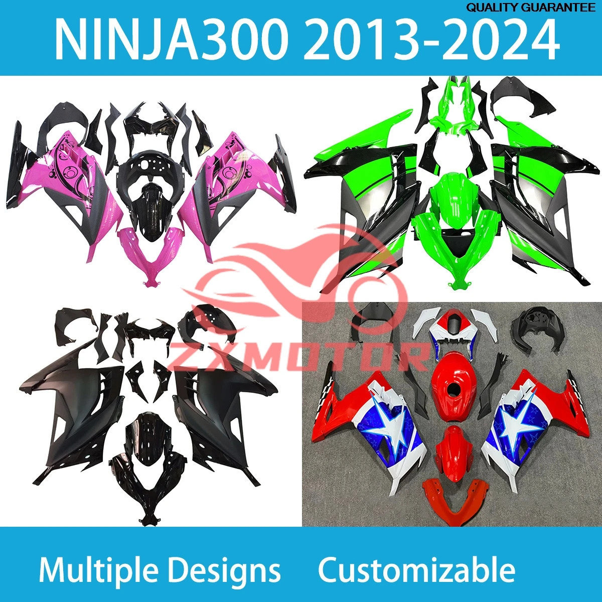 100% Fitment Fairing Kit for Kawasaki Ninja300 2013 2014 2015 2016 2017- 2022 2023 2024 Fairings Ninja 300 13-24
100% Fitment Fairing Kit for Kawasaki Ninja300 2013 2014 2015 2016 2017- 2022 2023 2024 Fairings Ninja 300 13-24