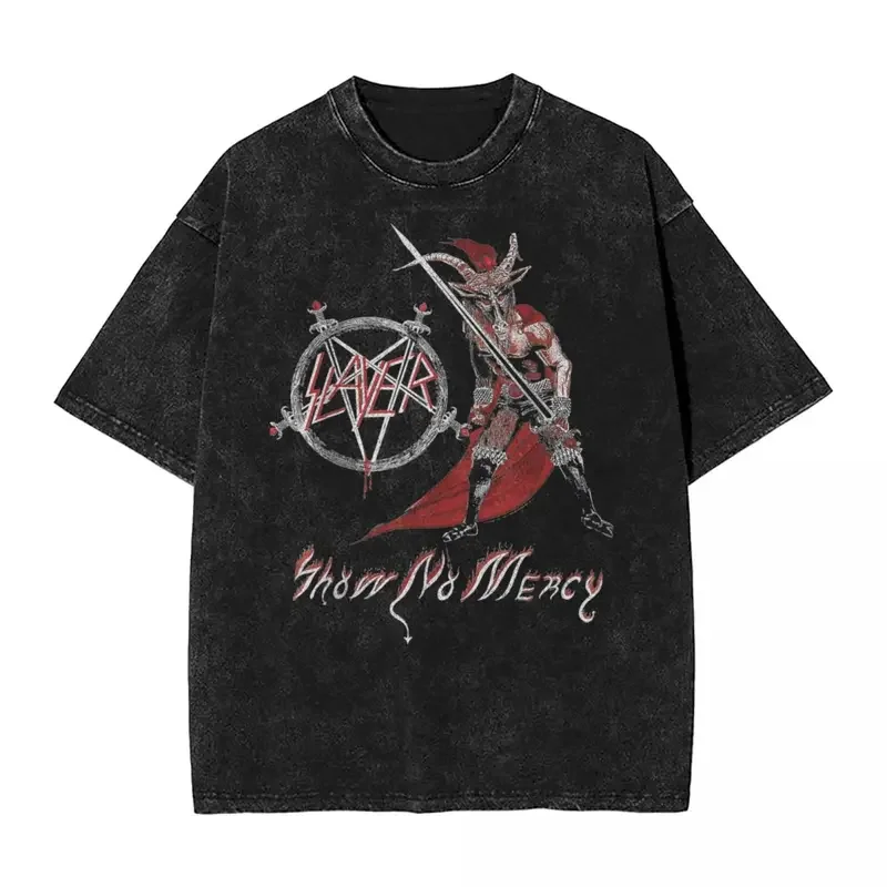 Футболка Show no con группа Slayer, футболка в стиле хип-хоп из 100% хлопка, винтажные мужские и женские топы, уличная летняя футболка
Футболка Show no con группа Slayer, футболка в стиле хип-хоп из 100% хлопка, винтажные мужские и женские топы, уличная летняя футболка