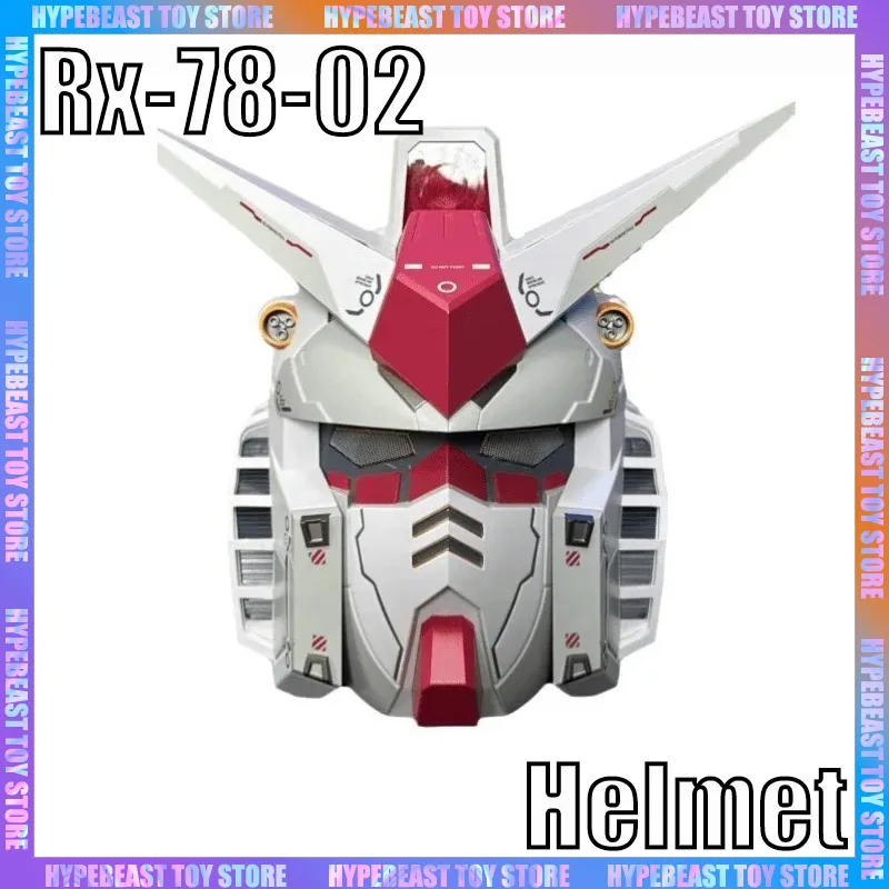 100% New Gundam Yuan Zu Rx-78-02 Helmet Action Figure Wear Touch Luminous Mask Cos Comic Exhibition Model Figures Model Toy Gift
100% New Gundam Yuan Zu Rx-78-02 Helmet Action Figure Wear Touch Luminous Mask Cos Comic Exhibition Model Figures Model Toy Gift