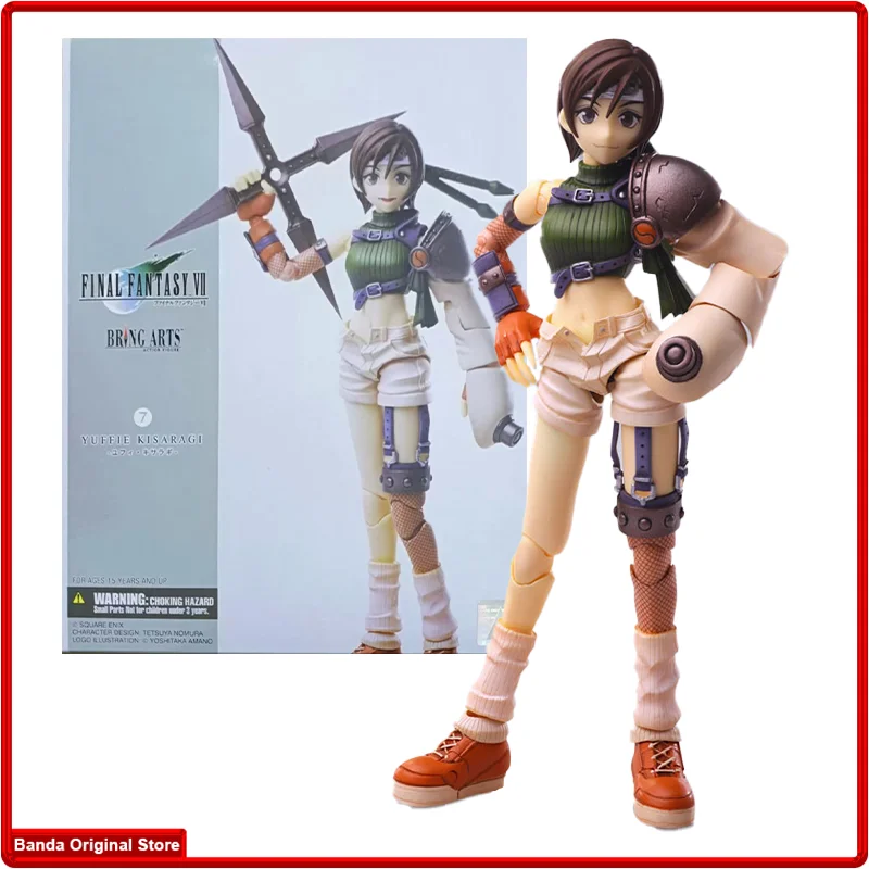 100% в наличии, оригинальные SE Final Fantasy VII Bring Arts Yuffie Kisaragi, аниме, коллекция фигурок, модель игрушки
100% в наличии, оригинальные SE Final Fantasy VII Bring Arts Yuffie Kisaragi, аниме, коллекция фигурок, модель игрушки