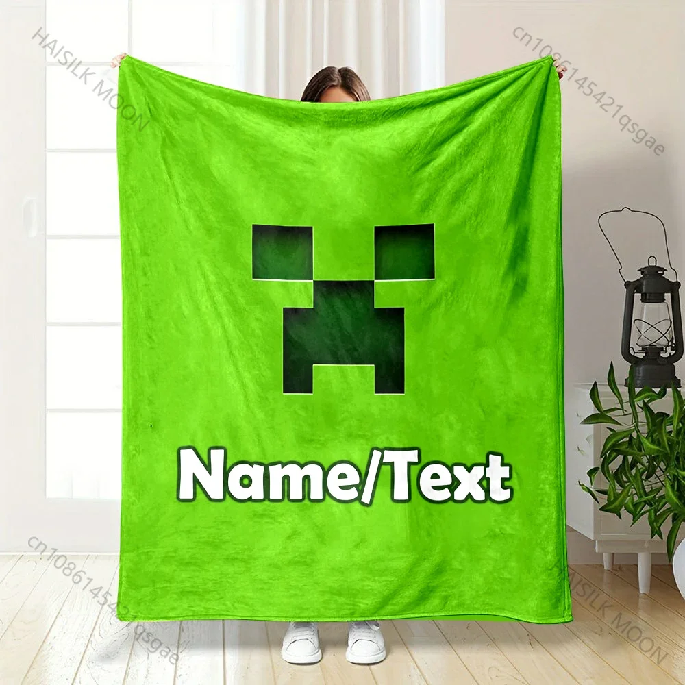 New! Pixel Printed Blanket with Customized Name Personalized Bedroom Sofa Office Four Seasons Blanket Multi-scene Available Gift
New! Pixel Printed Blanket with Customized Name Personalized Bedroom Sofa Office Four Seasons Blanket Multi-scene Available Gift