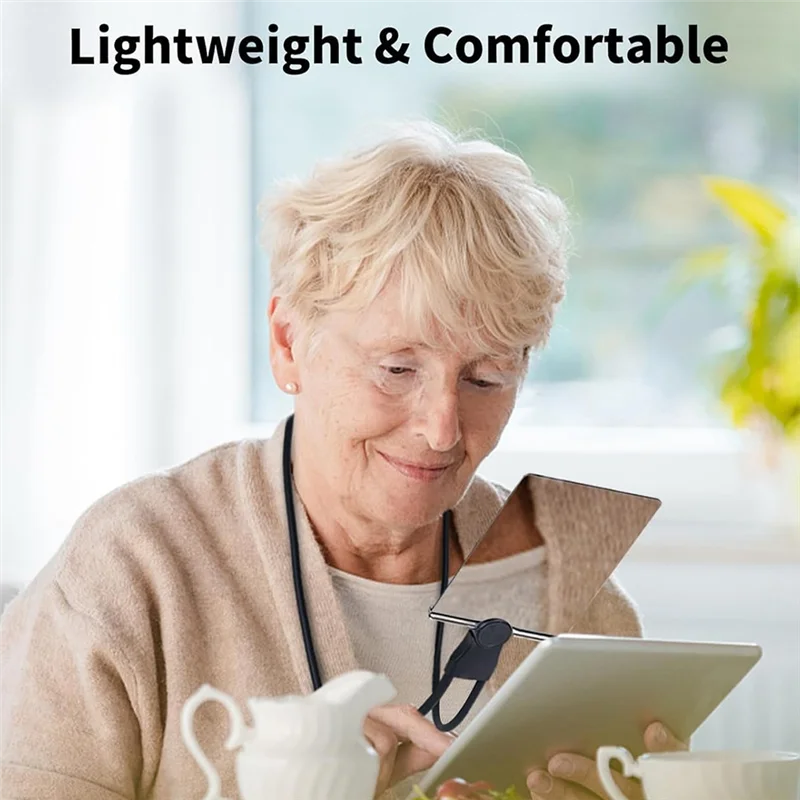 AED5-Hands Free Magnifying Glass For Reading, 5X Reading Page Magnifier For Books Sewing Repair For Low Vision Elderly
AED5-Hands Free Magnifying Glass For Reading, 5X Reading Page Magnifier For Books Sewing Repair For Low Vision Elderly