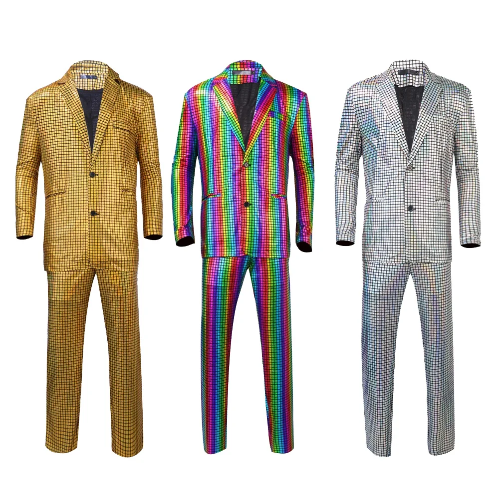 Retro 70S 80S Disco Cosplay Costume Hip Hop Coat Pants Dance Uniform Clothing Outfits Halloween Carnival Party Roleplay Suit
Retro 70S 80S Disco Cosplay Costume Hip Hop Coat Pants Dance Uniform Clothing Outfits Halloween Carnival Party Roleplay Suit