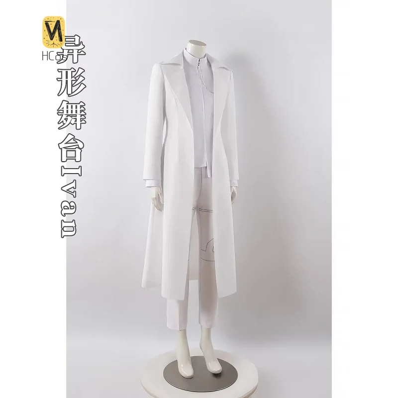 HCos Alien stage ivan Cosplay Costume White uniform Anime Party Clothing Hallween Carnival Uniforms
HCos Alien stage ivan Cosplay Costume White uniform Anime Party Clothing Hallween Carnival Uniforms