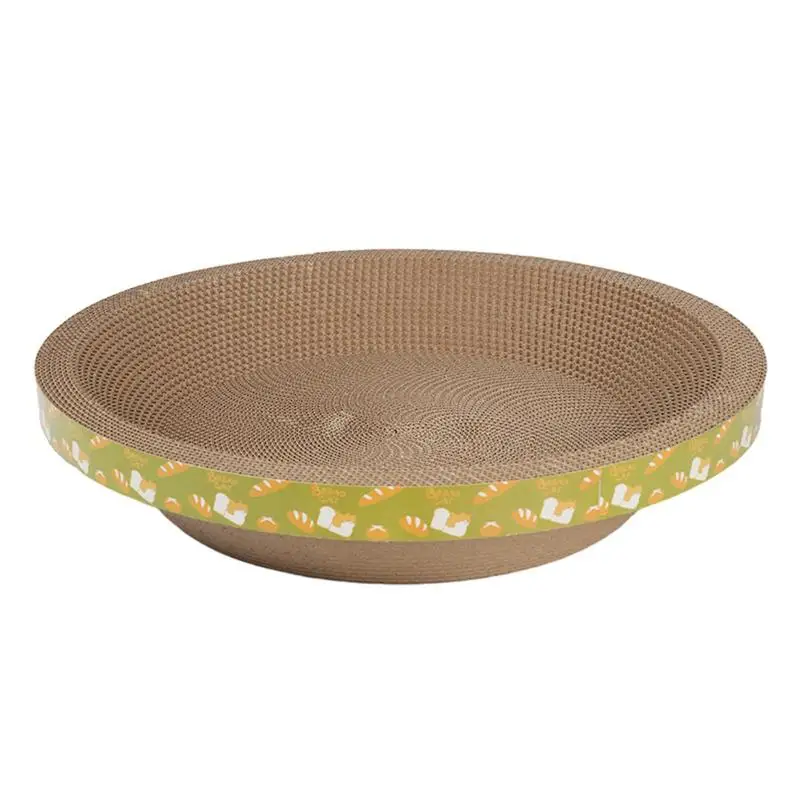 Cardboard Cat Scratcher Bowl Durable Thickened Cardboard Scratcher With Fine Seams Pet Supplies For Kitten's Nest Living Room
Cardboard Cat Scratcher Bowl Durable Thickened Cardboard Scratcher With Fine Seams Pet Supplies For Kitten's Nest Living Room