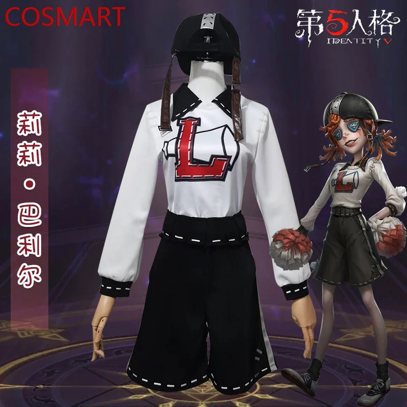 COSMART Identity V Lily Barriere Cheer Leader New Survivor Game Suit Fashion Cosplay Costume Halloween Party Role Play Outfit
COSMART Identity V Lily Barriere Cheer Leader New Survivor Game Suit Fashion Cosplay Costume Halloween Party Role Play Outfit