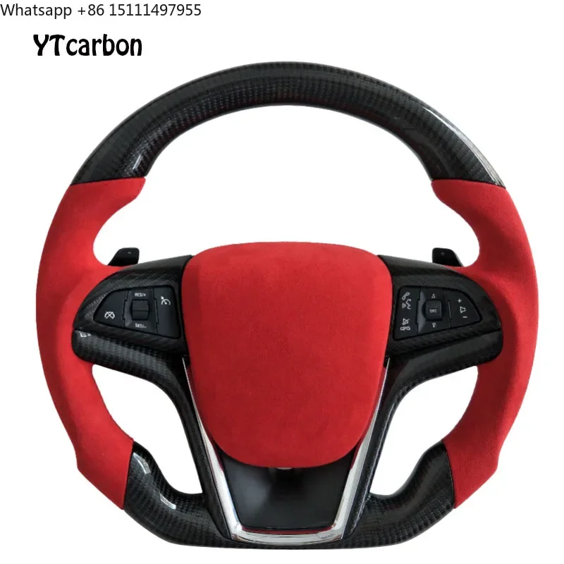 CarbMod Car Accessories Customized Fit for Camaro Gen5 ZL1 SS Carbon Fiber Steering Wheel
CarbMod Car Accessories Customized Fit for Camaro Gen5 ZL1 SS Carbon Fiber Steering Wheel