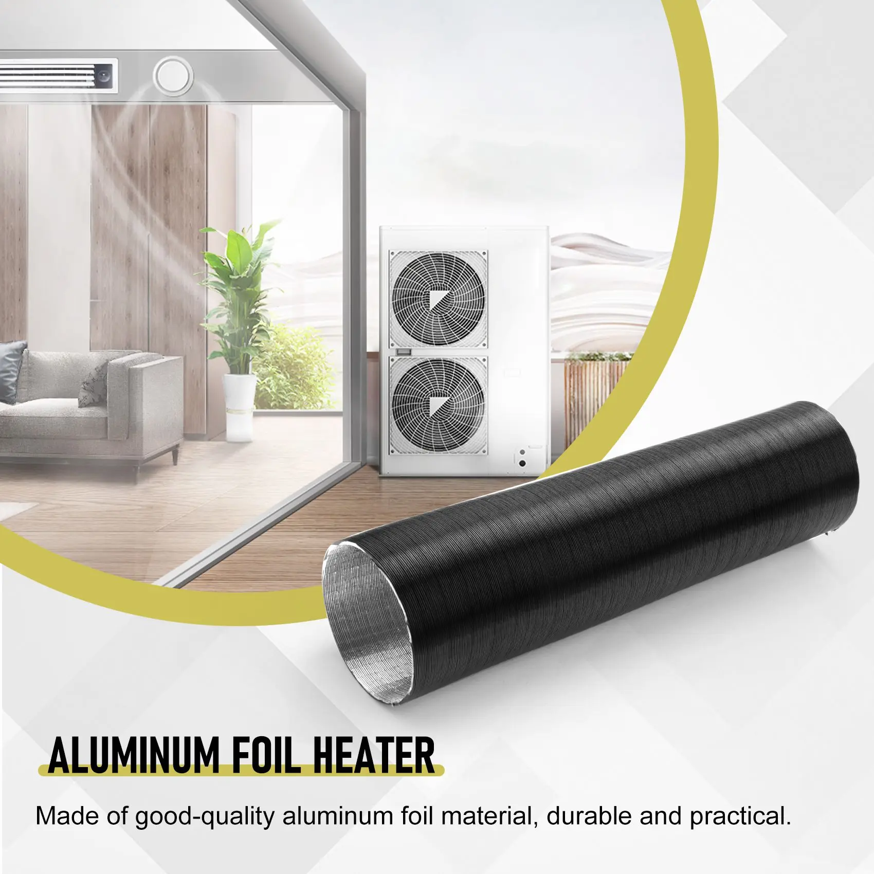 Aluminum Foil Heater Hose Preheater Hose For Air Heater Outlet Car Air Duct Drain Hose
Aluminum Foil Heater Hose Preheater Hose For Air Heater Outlet Car Air Duct Drain Hose