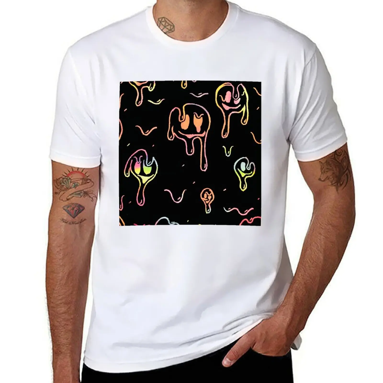 Rainbow Melting Smilies T-Shirt t shirts for man graphic vintage graphic t shirts for man T-Shirt
Rainbow Melting Smilies T-Shirt t shirts for man graphic vintage graphic t shirts for man T-Shirt