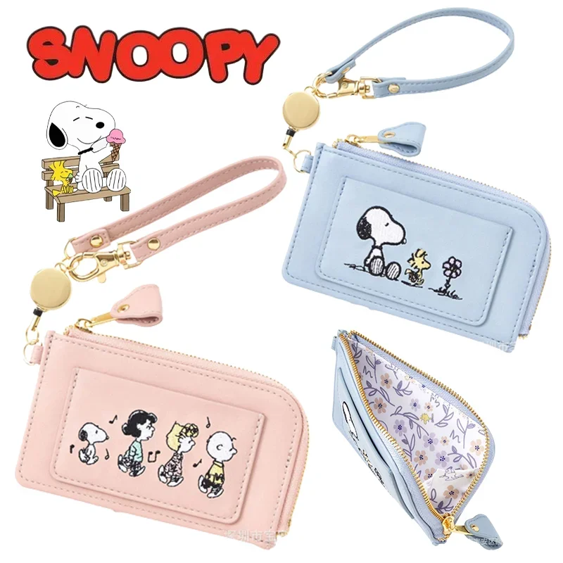 Kawaii Snoopy PU кожаный держатель для карт, кошелек, женский держатель для банковских карт/удостоверений личности/кредитных карт, защищает женский кошелек, модные сумочки на молнии
Kawaii Snoopy PU кожаный держатель для карт, кошелек, женский держатель для банковских карт/удостоверений личности/кредитных карт, защищает женский кошелек, модные сумочки на молнии