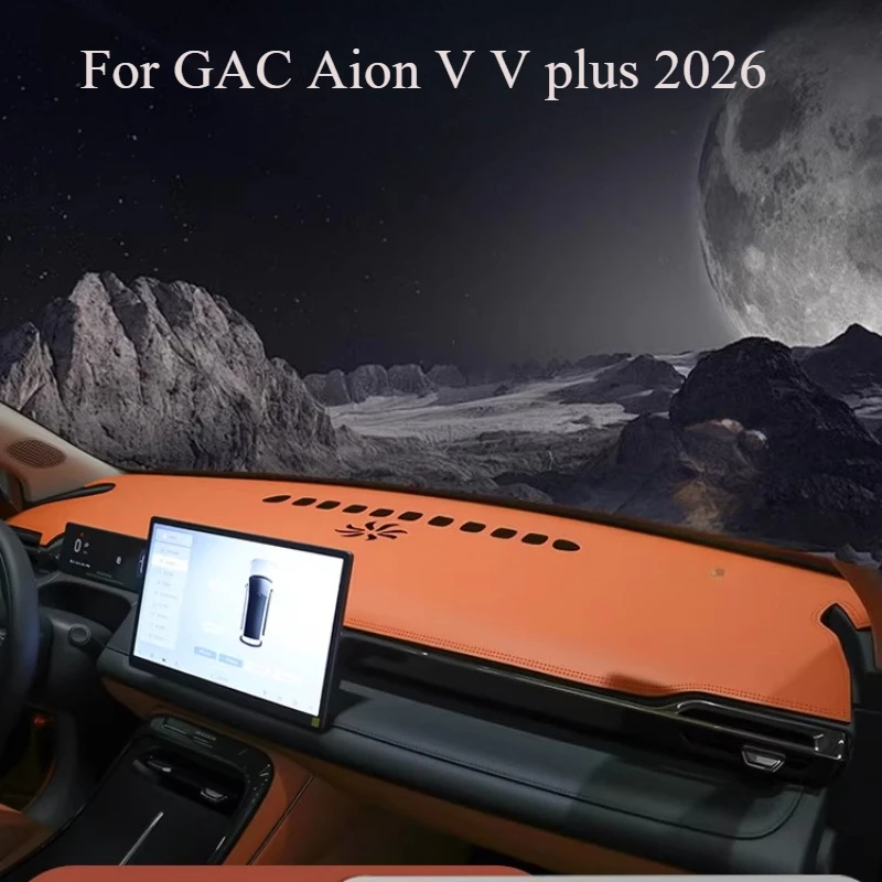 Кожаный чехол на приборную панель для GAC Aion V Vplus 2026, солнцезащитный антибликовый коврик, защитная накладка на панель приборов, автомобильный аксессуар
Кожаный чехол на приборную панель для GAC Aion V Vplus 2026, солнцезащитный антибликовый коврик, защитная накладка на панель приборов, автомобильный аксессуар