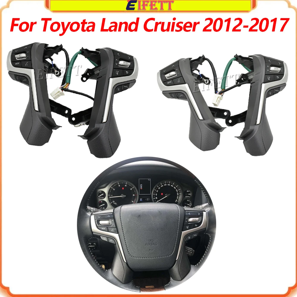 For Toyota Land Cruiser 2012-2017 Prado GDJ150 2017-2020 Car Steering Wheel Phone Volume Controller Buttons With Backlight
For Toyota Land Cruiser 2012-2017 Prado GDJ150 2017-2020 Car Steering Wheel Phone Volume Controller Buttons With Backlight
