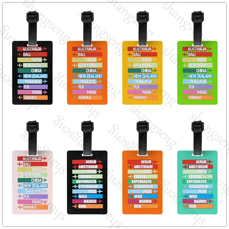 Berlin Australia various patterns 1pcs Security Luggage Tag PVC Suitcase Label Business Card Holder/Travel Document Label
Berlin Australia various patterns 1pcs Security Luggage Tag PVC Suitcase Label Business Card Holder/Travel Document Label