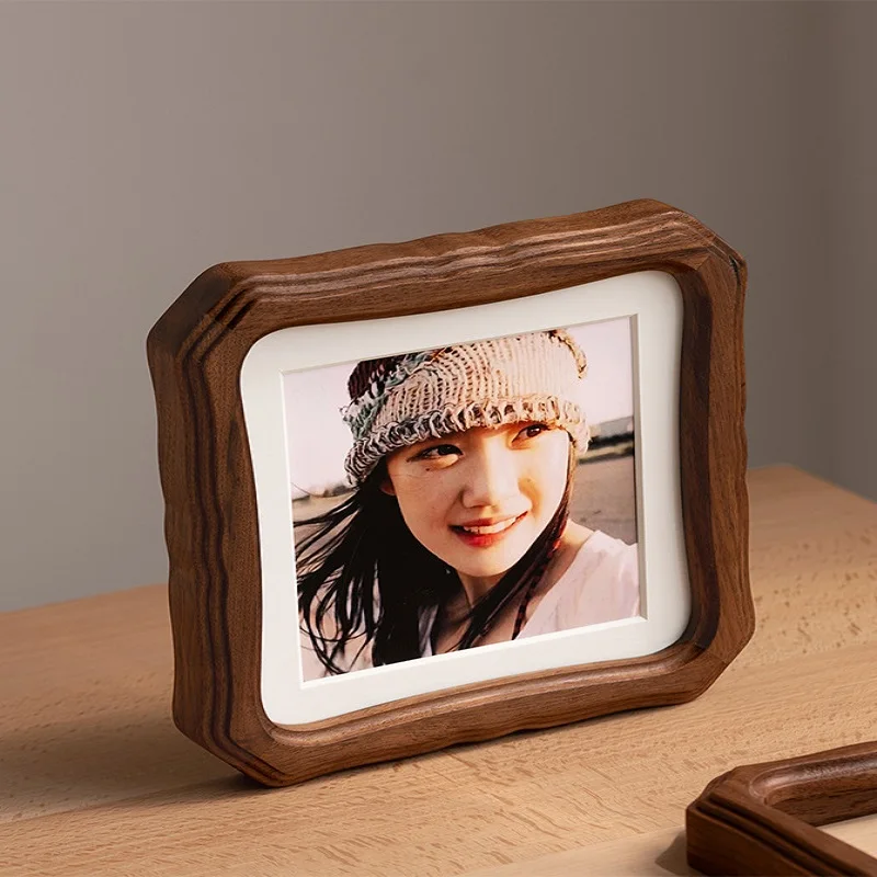 Creative Solid Wood Photo Frame Desktop Picture Frame for Home Decor, Elegant Tabletop Display, Perfect for Photos and Artwork
Creative Solid Wood Photo Frame Desktop Picture Frame for Home Decor, Elegant Tabletop Display, Perfect for Photos and Artwork
