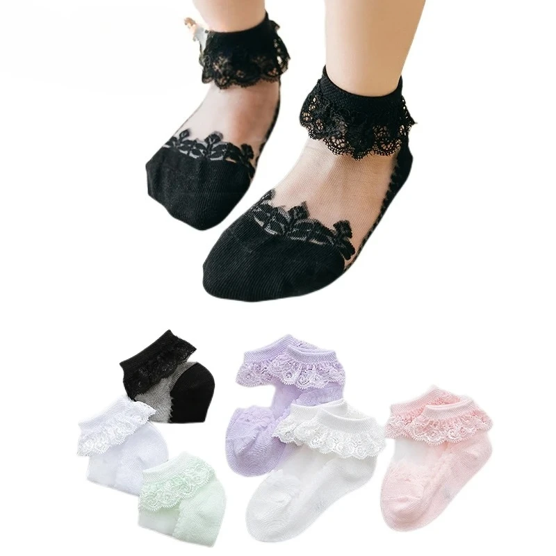 Summer Kids Girls Sheer Ruffle Socks Lace Frilly Socks Toddler Ultra-Thin Cotton Crystal Sheer Socks Baby Invisible Ankle Socks
Summer Kids Girls Sheer Ruffle Socks Lace Frilly Socks Toddler Ultra-Thin Cotton Crystal Sheer Socks Baby Invisible Ankle Socks