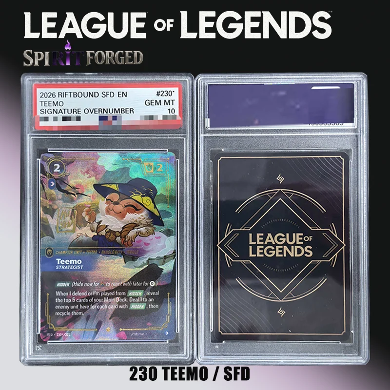 Diy Proxy Card English 2026 : League of Legends Sfd-Spiritforged #230* Teemo Signature Overnumber Collection Anime Game Card
Diy Proxy Card English 2026 : League of Legends Sfd-Spiritforged #230* Teemo Signature Overnumber Collection Anime Game Card
