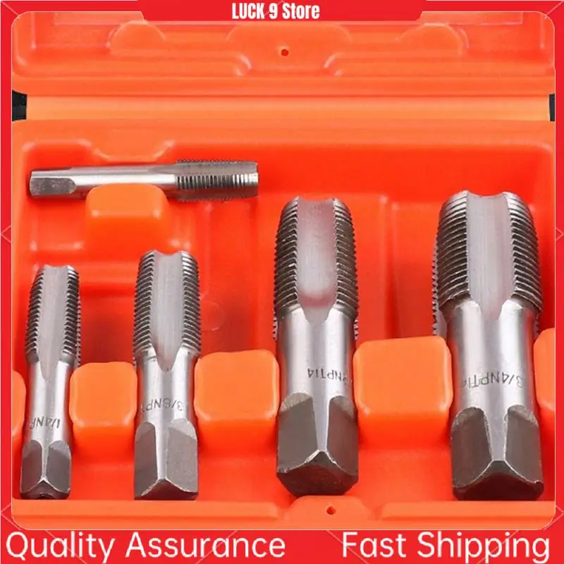 5 Piece NPT Thread Forming Taps For Cleaning Or Re-Thread Damaged Or Jam Pipe Threads
5 Piece NPT Thread Forming Taps For Cleaning Or Re-Thread Damaged Or Jam Pipe Threads