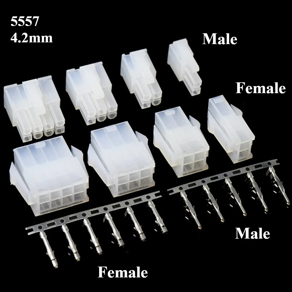 4.2mm/ batch 5557 / 5559 automobile harness connector 2-18/24 pin male and female terminal plug kit computer power cable
4.2mm/ batch 5557 / 5559 automobile harness connector 2-18/24 pin male and female terminal plug kit computer power cable