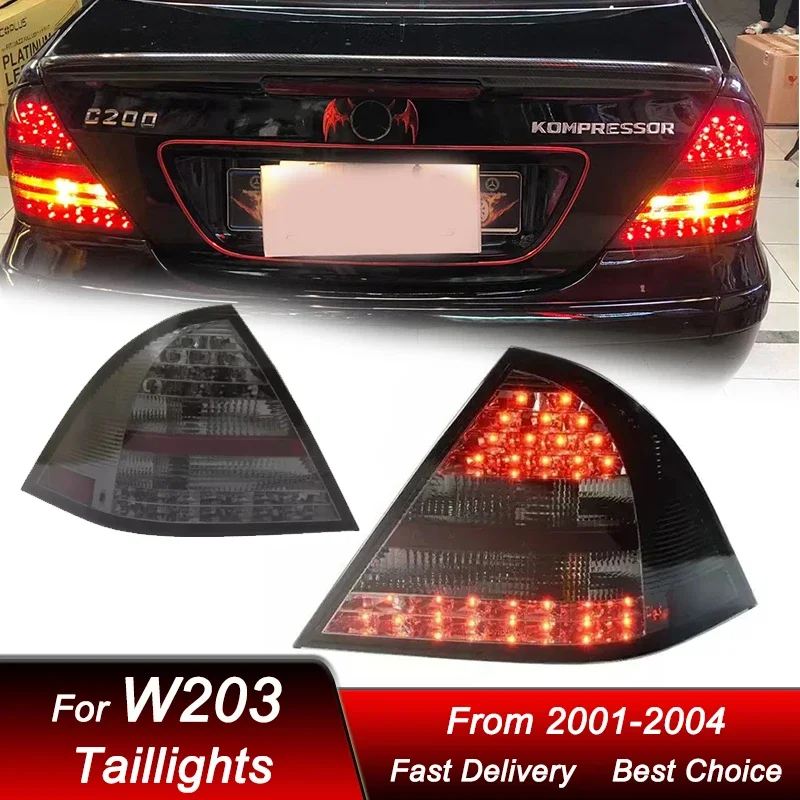 Pop Car Styling Tail Lights For Mercedes-Benz Class C W203 2001-2004 New Full LED Dynamic Turn Signal Light Tail Lamp Assembly
Pop Car Styling Tail Lights For Mercedes-Benz Class C W203 2001-2004 New Full LED Dynamic Turn Signal Light Tail Lamp Assembly