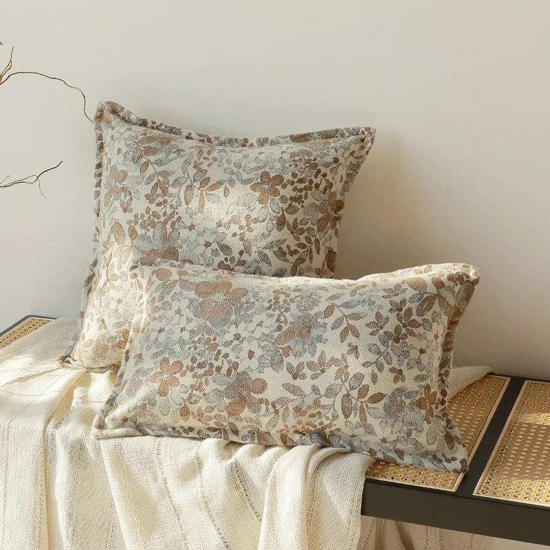 Vintage French Floral Cushion Cover Jacquard Chenille Throw Pillow Case Neutral Soft Decor Sofa Couch Home Decor Cushion Cover
Vintage French Floral Cushion Cover Jacquard Chenille Throw Pillow Case Neutral Soft Decor Sofa Couch Home Decor Cushion Cover