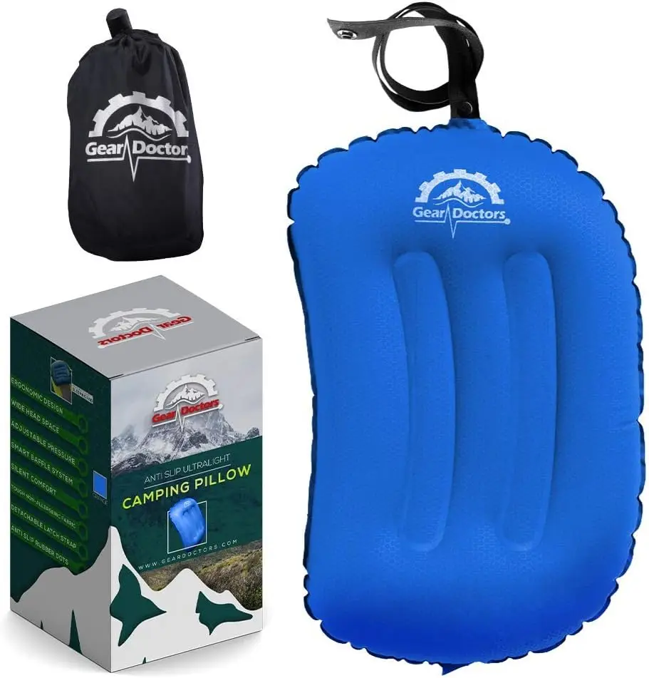 Camping Pillow, Inflatable Pillow, Camp Pillow, Backpacking Pillow, Inflatable Pillow For Camping, Blow Up Pillow (Blue)
Camping Pillow, Inflatable Pillow, Camp Pillow, Backpacking Pillow, Inflatable Pillow For Camping, Blow Up Pillow (Blue)