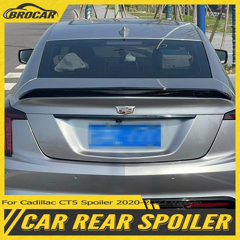 For Cadillac CT5 Spoiler 2020 - 2023 V style ABS plastic car rear wing carbon fiber look rear spoiler trunk boot wing spolier
For Cadillac CT5 Spoiler 2020 - 2023 V style ABS plastic car rear wing carbon fiber look rear spoiler trunk boot wing spolier