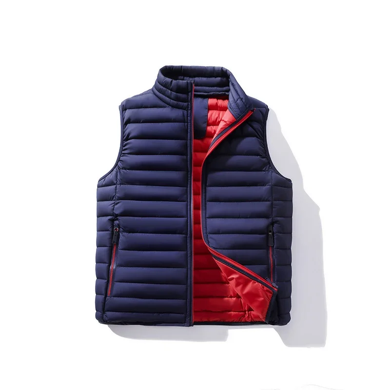 Winter Fashion Male Cotton-Padded Vest Coats High Quality Men's Sleeveless Vest Jackets Men Stand Collar Warm Waistcoats 5XL
Winter Fashion Male Cotton-Padded Vest Coats High Quality Men's Sleeveless Vest Jackets Men Stand Collar Warm Waistcoats 5XL
