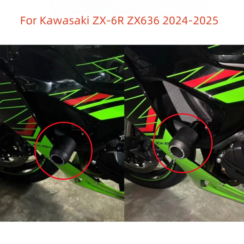 For Kawasaki ZX-6R ZX636 2024-2025 Engine Protection Cover Frame Sliders Crash Pad Falling Protector Guard Accesorios Para Moto
For Kawasaki ZX-6R ZX636 2024-2025 Engine Protection Cover Frame Sliders Crash Pad Falling Protector Guard Accesorios Para Moto