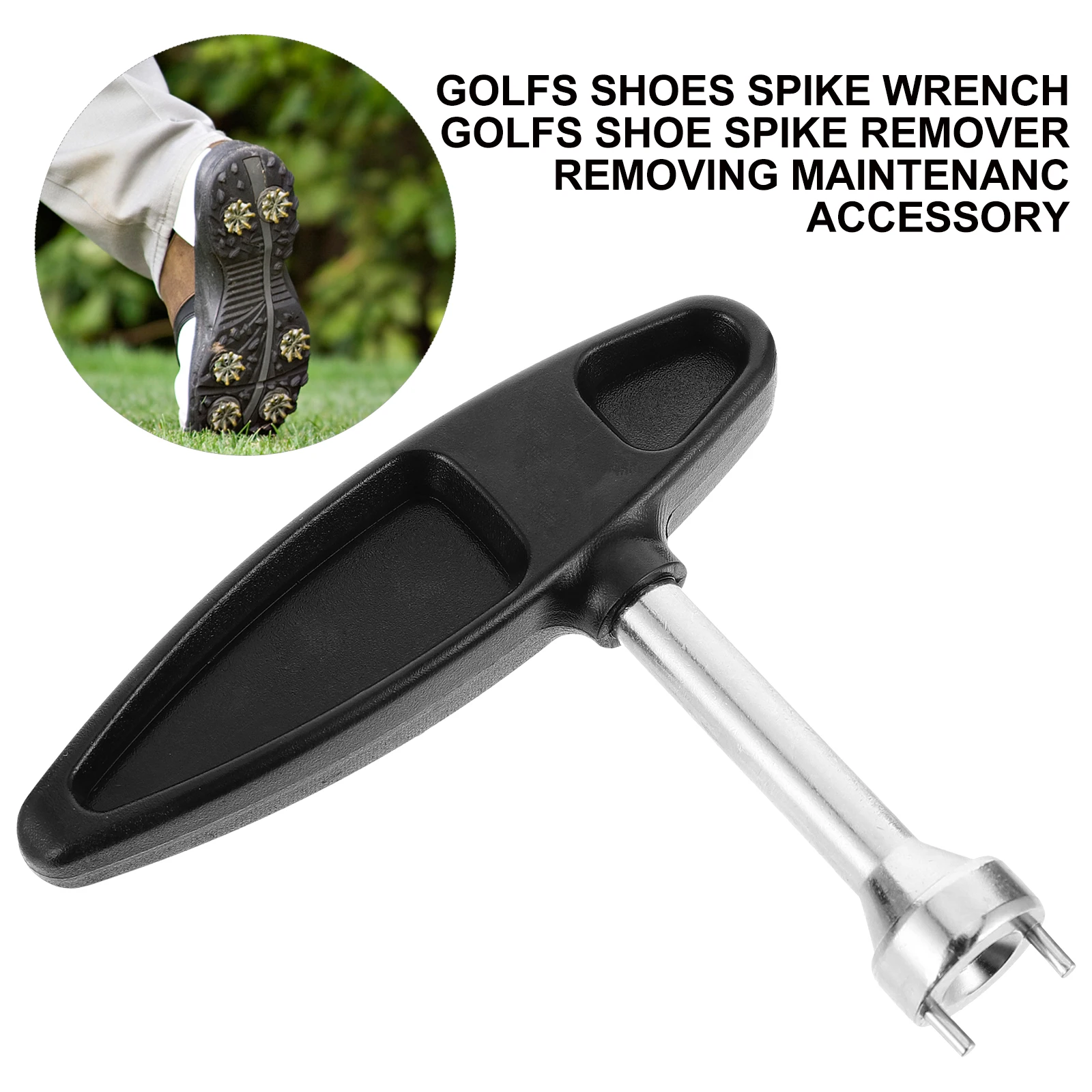Golf Spike Remover Tool Cleat for Shoes Non-slip Handle Fast Removal Black Spikes Adjustment Ratchet Compatible Golf
Golf Spike Remover Tool Cleat for Shoes Non-slip Handle Fast Removal Black Spikes Adjustment Ratchet Compatible Golf