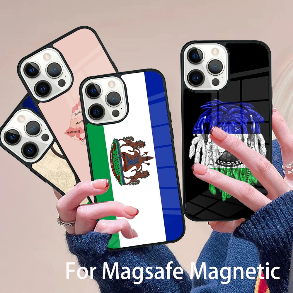 Lesotho Flag Phone Case Magesafe Magnetic Wireless Charge Cover For IPhone 16 11 12 13 14 15 Pro Max Plus Mini
Lesotho Flag Phone Case Magesafe Magnetic Wireless Charge Cover For IPhone 16 11 12 13 14 15 Pro Max Plus Mini