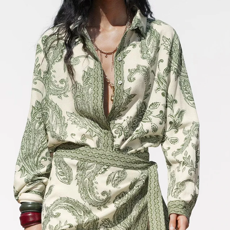 Spring 2025 Women's Faion Printed irt Polyester Skirt Set Z Brand New Arrival Polyester Fiber Polyester Blend 
Spring 2025 Women's Faion Printed irt Polyester Skirt Set Z Brand New Arrival Polyester Fiber Polyester Blend