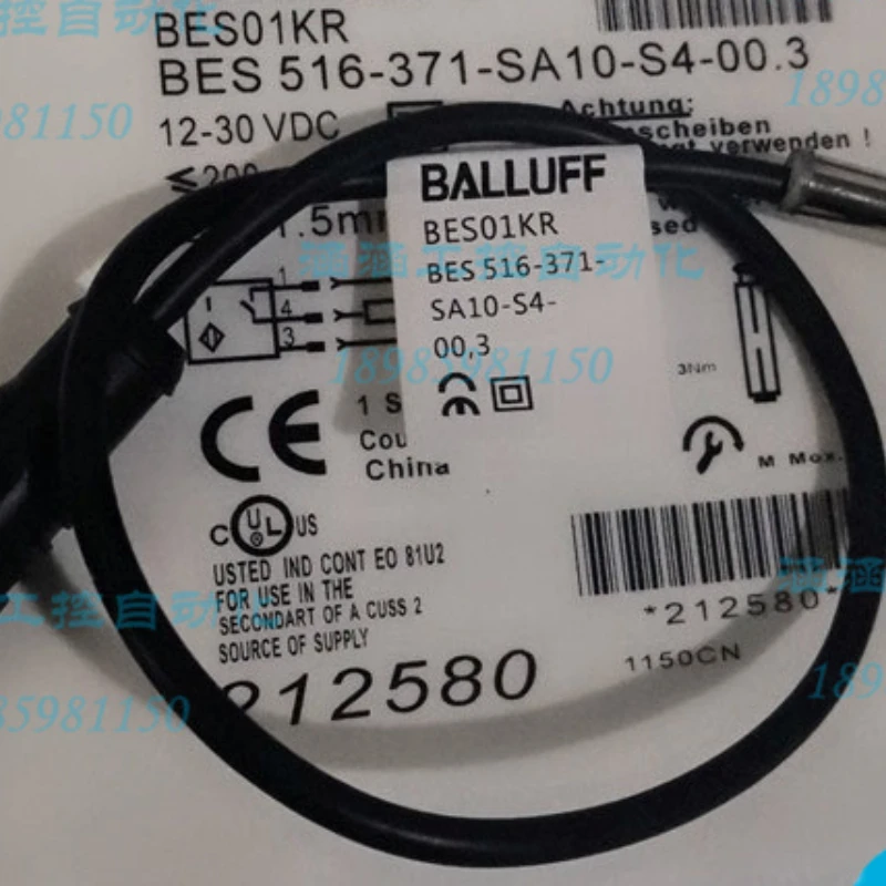 PNP нормально открытый индуктивный датчик приближения BES01KR BES 516-371-SA10-S4-003
PNP нормально открытый индуктивный датчик приближения BES01KR BES 516-371-SA10-S4-003