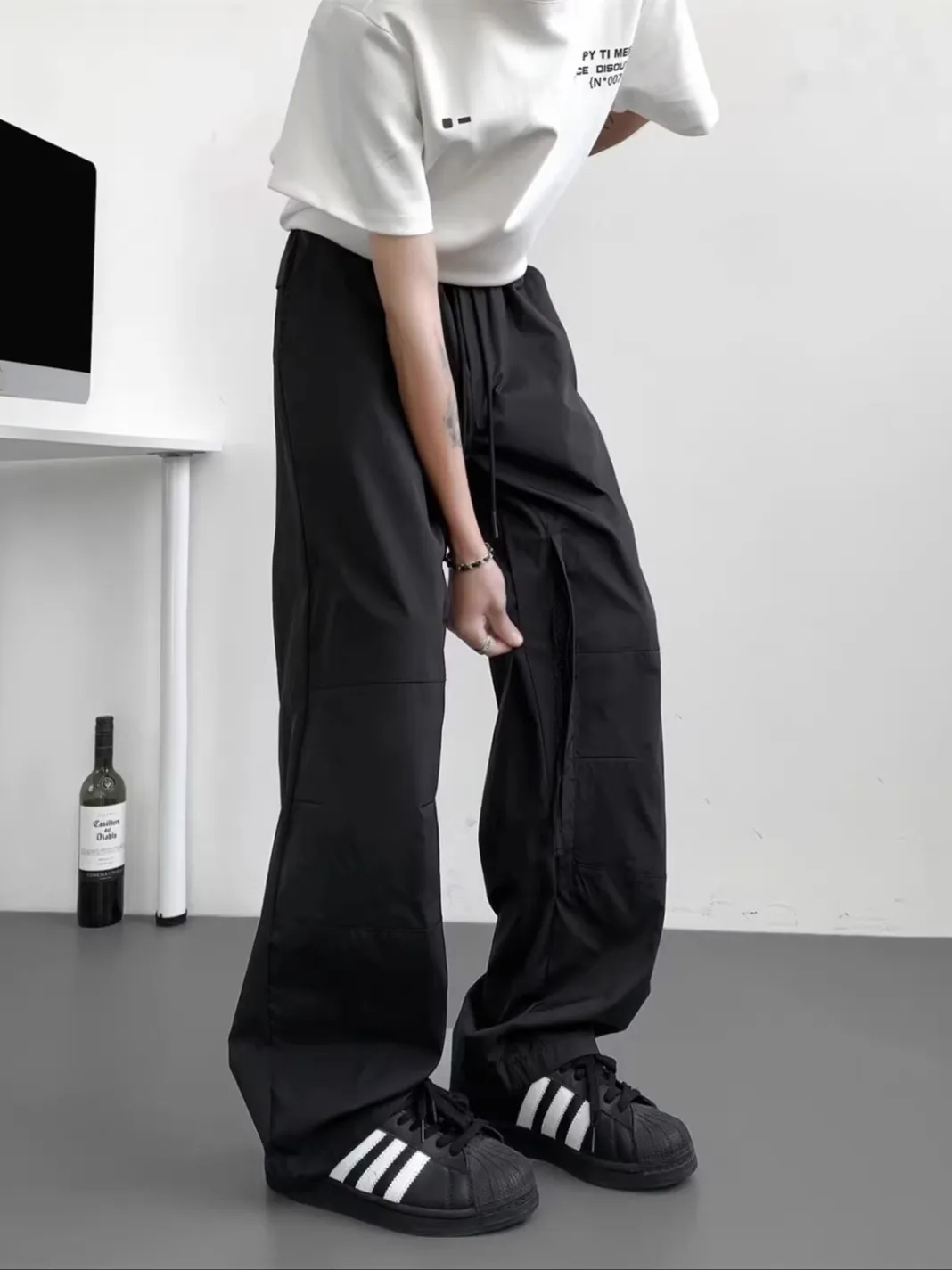 Мужские брюки с невидимой молнией, свободного кроя, прямые, для работы, весна-осень, водонепроницаемые, быстросохнущие, повседневные, для отдыха
Мужские брюки с невидимой молнией, свободного кроя, прямые, для работы, весна-осень, водонепроницаемые, быстросохнущие, повседневные, для отдыха