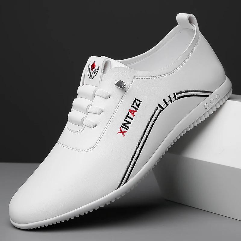 Fashion Brand Men Shoes Classic Lace-Up Casual Driving Loafers High Quality Light Leather Shoes Breathable Men Business Shoes
Fashion Brand Men Shoes Classic Lace-Up Casual Driving Loafers High Quality Light Leather Shoes Breathable Men Business Shoes