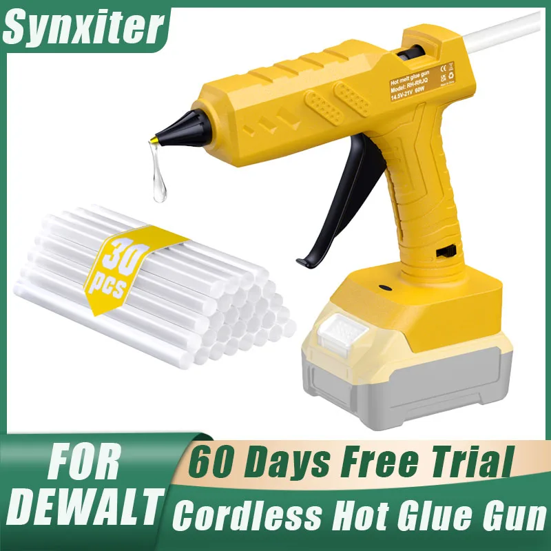 Electric Cordless Hot Glue Gun For Dewalt 18V Battery Rechargeable Hot Melt Welding Air Gun With 11mm Glue For DIY Home Crafts
Electric Cordless Hot Glue Gun For Dewalt 18V Battery Rechargeable Hot Melt Welding Air Gun With 11mm Glue For DIY Home Crafts