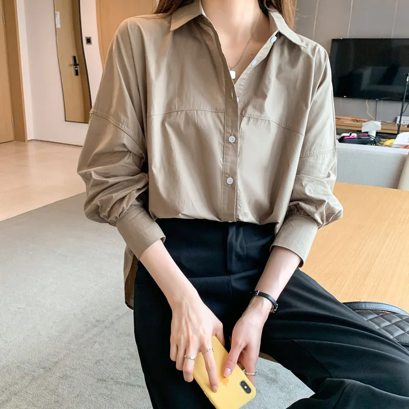 Women Casual Oversized Shirt Spring Super Big Bust Cardigan Tunics White Falling Shoulder Sleeves Shirt
Women Casual Oversized Shirt Spring Super Big Bust Cardigan Tunics White Falling Shoulder Sleeves Shirt