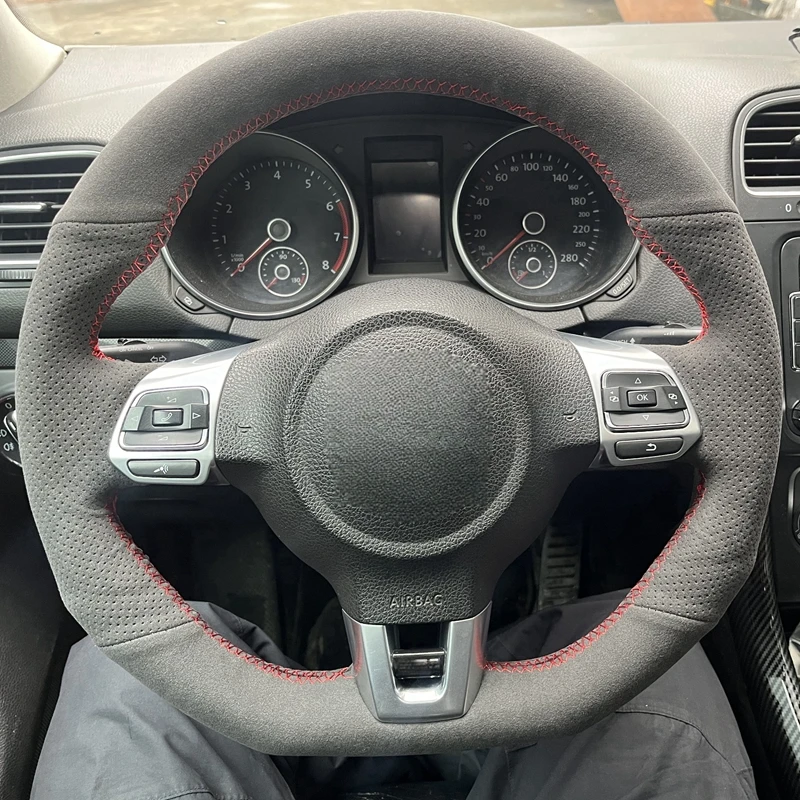 На заказ замшевый для Volkswagen Golf 6 GTI MK6 VW Polo GTI Auto чехол рулевого колеса автомобильные аксессуары
На заказ замшевый для Volkswagen Golf 6 GTI MK6 VW Polo GTI Auto чехол рулевого колеса автомобильные аксессуары